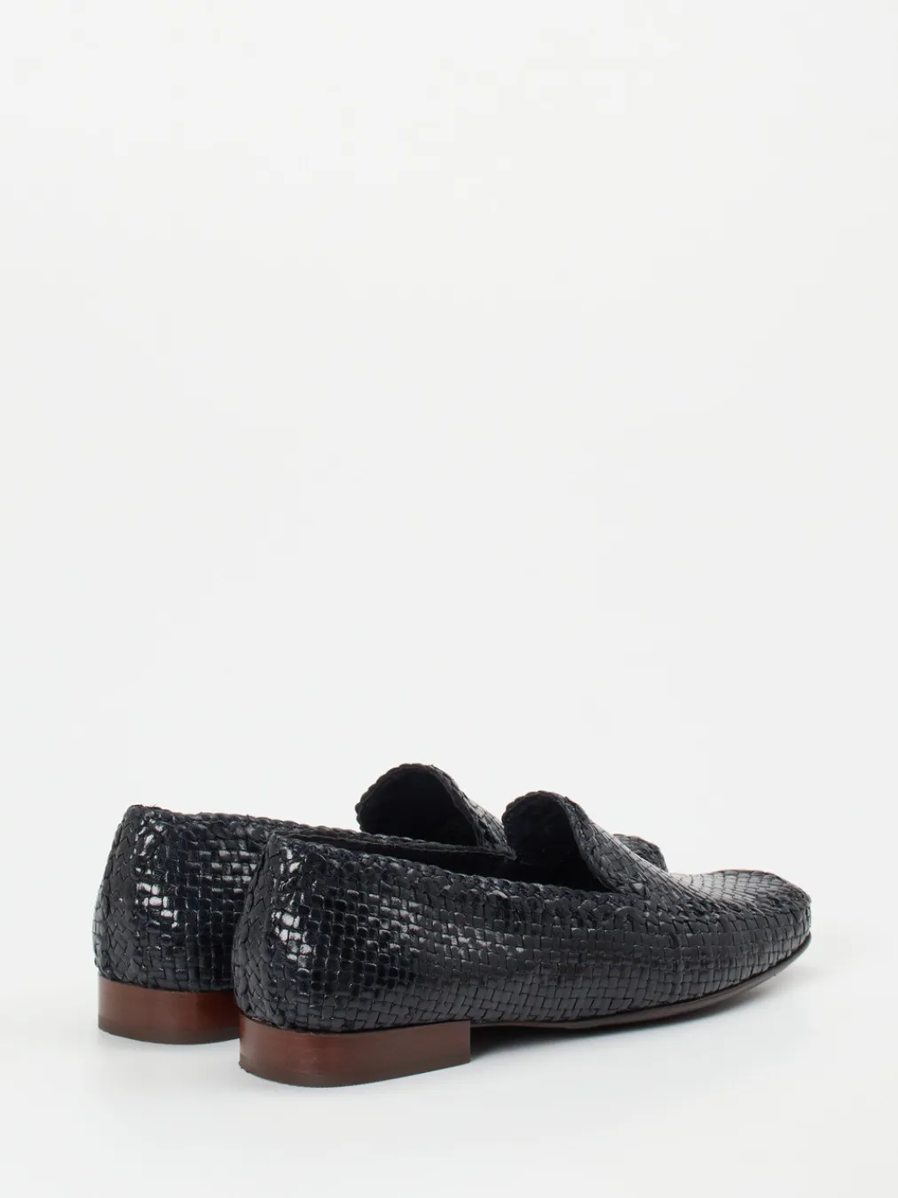 – Loafer aus Flechtleder in Navy-Sioux Clearance