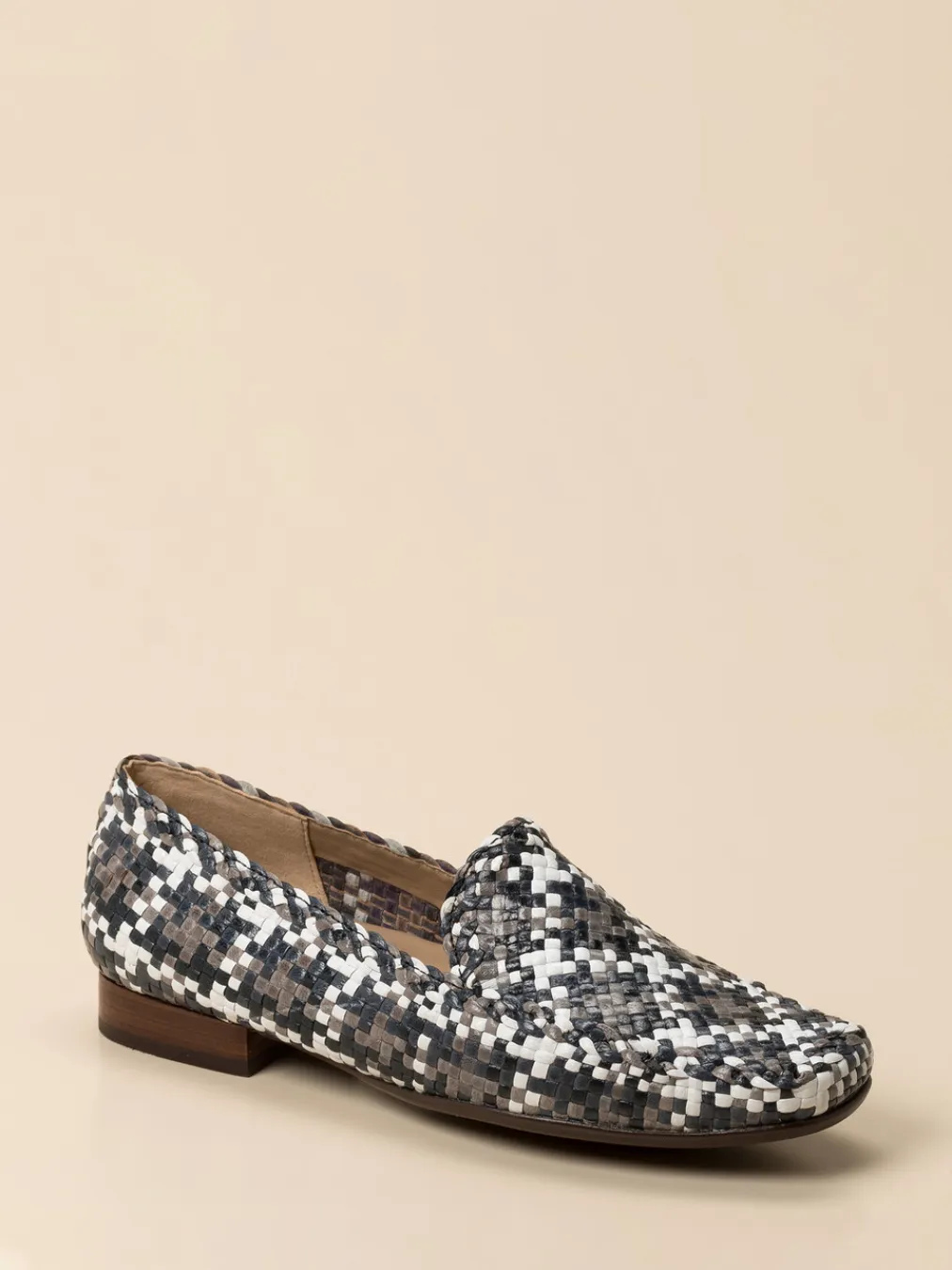 – Loafer aus Flechtleder anthrazitgrau-Sioux Best