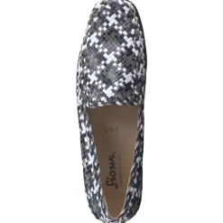 – Loafer aus Flechtleder anthrazitgrau-Sioux Best