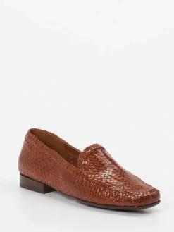 – Loafer aus Flechtleder kastanien-Sioux Sale