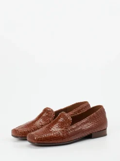 – Loafer aus Flechtleder kastanien-Sioux Sale