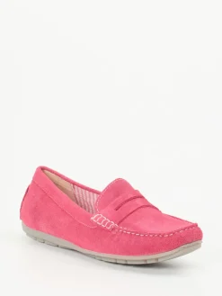 – Loafer aus Veloursleder in Himbeerrosa-Sioux Online