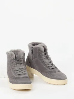 – Stiefelette aus Veloursleder warmgefüttert-Sioux New