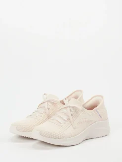 – Slip-On Sneaker aus Textil in Cremeweiß-Skechers Outlet