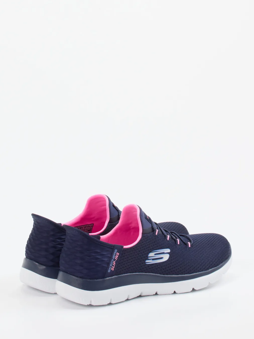 – Slip-On Sneaker aus Textil in Dunkel-Skechers Outlet