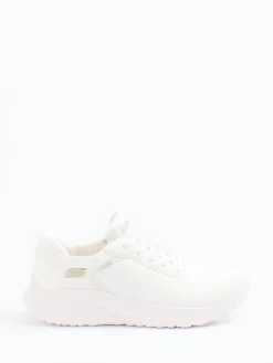 – Slip-On Sneaker aus Textil in Offwhite-Skechers New