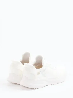 – Slip-On Sneaker aus Textil in Offwhite-Skechers New