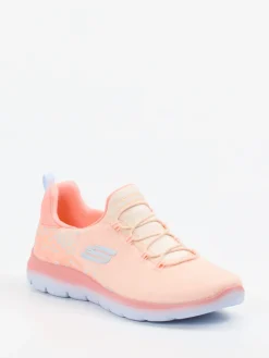 – Sneaker aus Textil in Pfirsichrosa-Skechers Hot