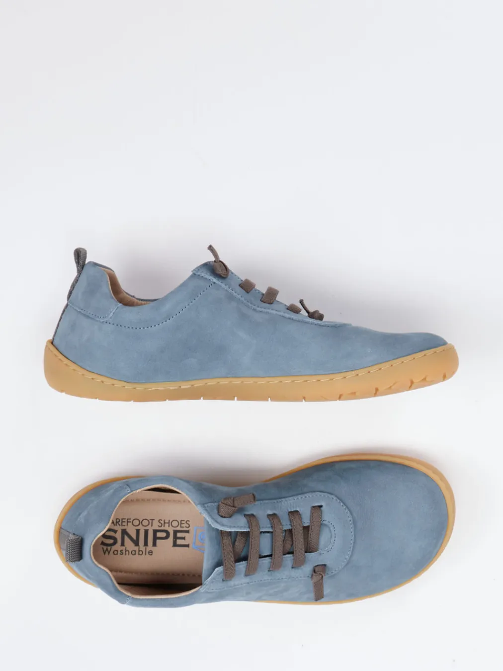 – Barfuß-Sneaker aus Nubukleder tauben-Snipe Hot