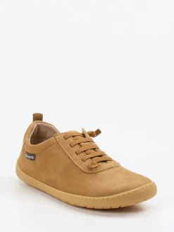 – Barfußsneaker aus Nubukleder honig-Snipe New