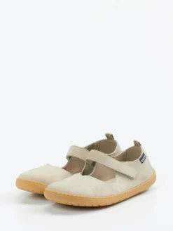 – Mary Janes aus Nubukleder in grau-Snipe Hot