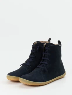 – Schnür-Boots aus Lammleder Dunkel-Snipe New