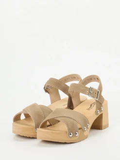 – Clogsandalen aus Veloursleder-Softclox Outlet