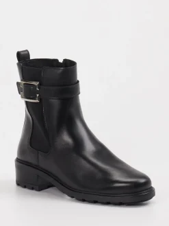 – Biker-Stiefelette aus Leder-Solidus Hot