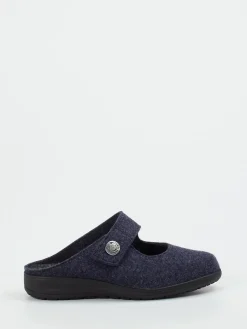 – Hausschuhe aus Filz in Dunkel-Solidus