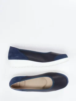 – Komfort-Ballerinas aus Stretch und Veloursleder-Solidus Online