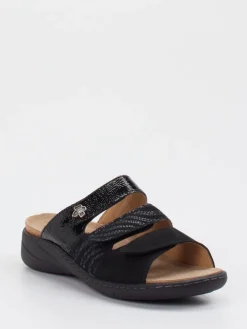 – Komfort-Pantolette aus Lackleder-Solidus Clearance