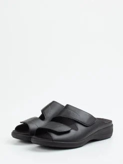 – Komfort-Pantolette aus Kalbleder-Solidus Discount