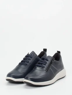 – Komfort-Sneaker aus Kalbleder dunkel-Solidus Online