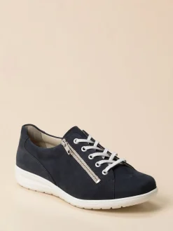 – Komfort-Sneaker aus Nubukleder dunkel-Solidus Best