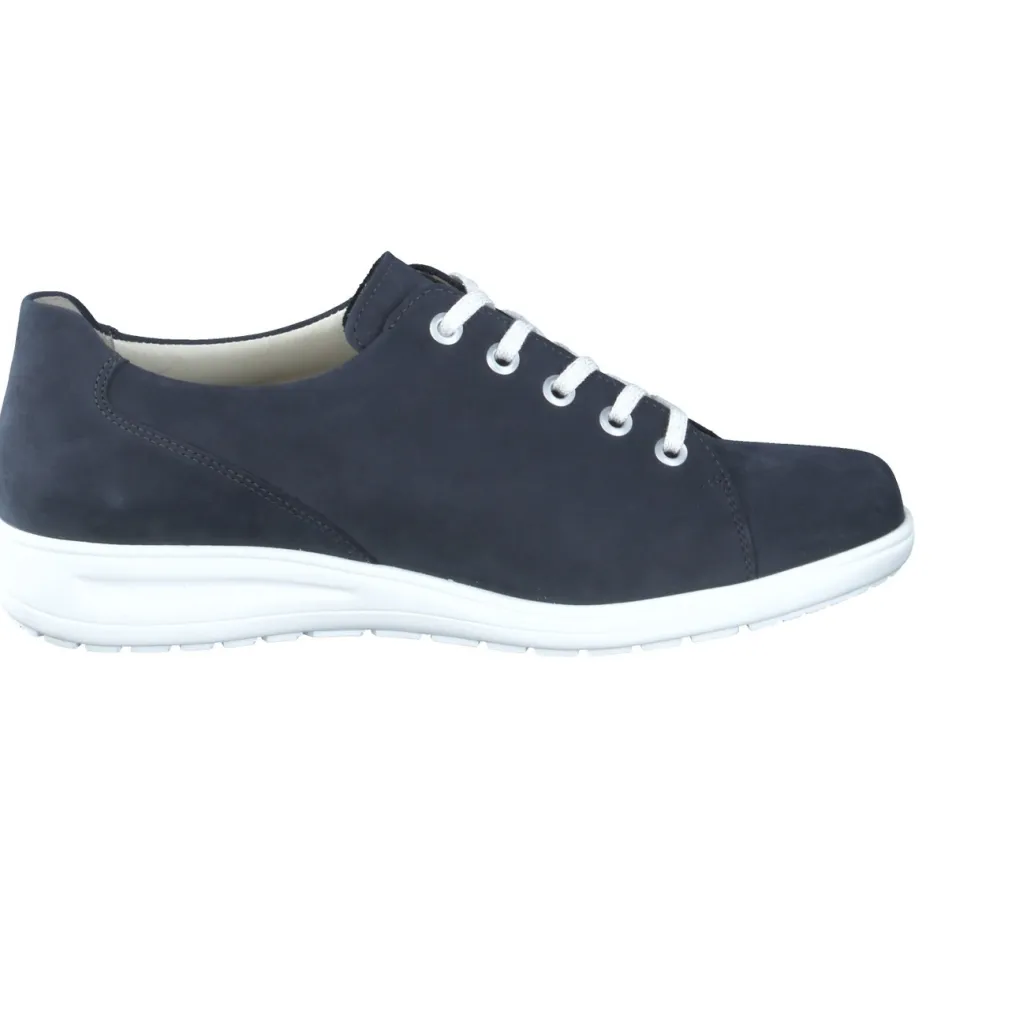 – Komfort-Sneaker aus Nubukleder dunkel-Solidus Best