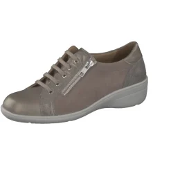 – Komfort-Sneaker aus Metallicleder-Solidus