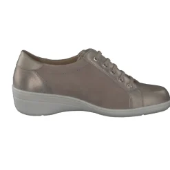 – Komfort-Sneaker aus Metallicleder-Solidus