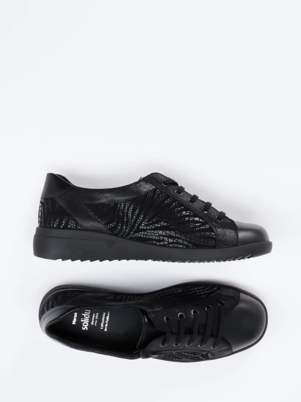 – Komfort-Sneaker aus Kalbleder-Solidus Discount