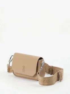– Crossbody Bag aus Leder in Taupe-Steve Madden Outlet