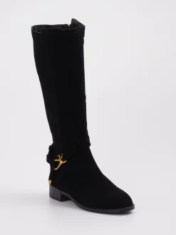 – Kniehohe Stiefel aus Veloursleder-Steve Madden Online