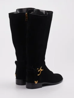 – Kniehohe Stiefel aus Veloursleder-Steve Madden Online