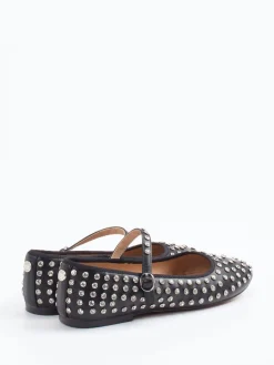– Mary Jane Flats aus Lederimitat-Steve Madden Hot