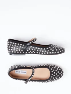 – Mary Jane Flats aus Lederimitat-Steve Madden Hot