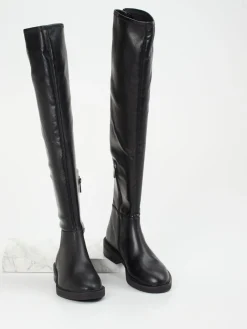 – Overknee-Stiefel aus veganem Glattleder-Steve Madden Sale