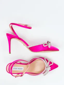 – Pumps aus Satin in Fuchsia-Steve Madden Outlet
