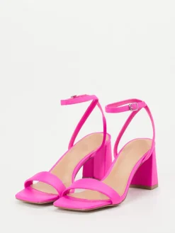 – Sandalette aus Lederimitat Neon-Steve Madden Clearance