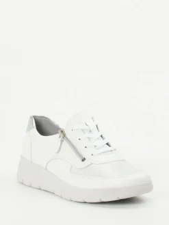 – Komfort-Sneaker aus Stretch und Glattleder-Stuppy