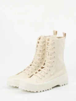 – Canvas-Boots aus Textil-Superga Clearance