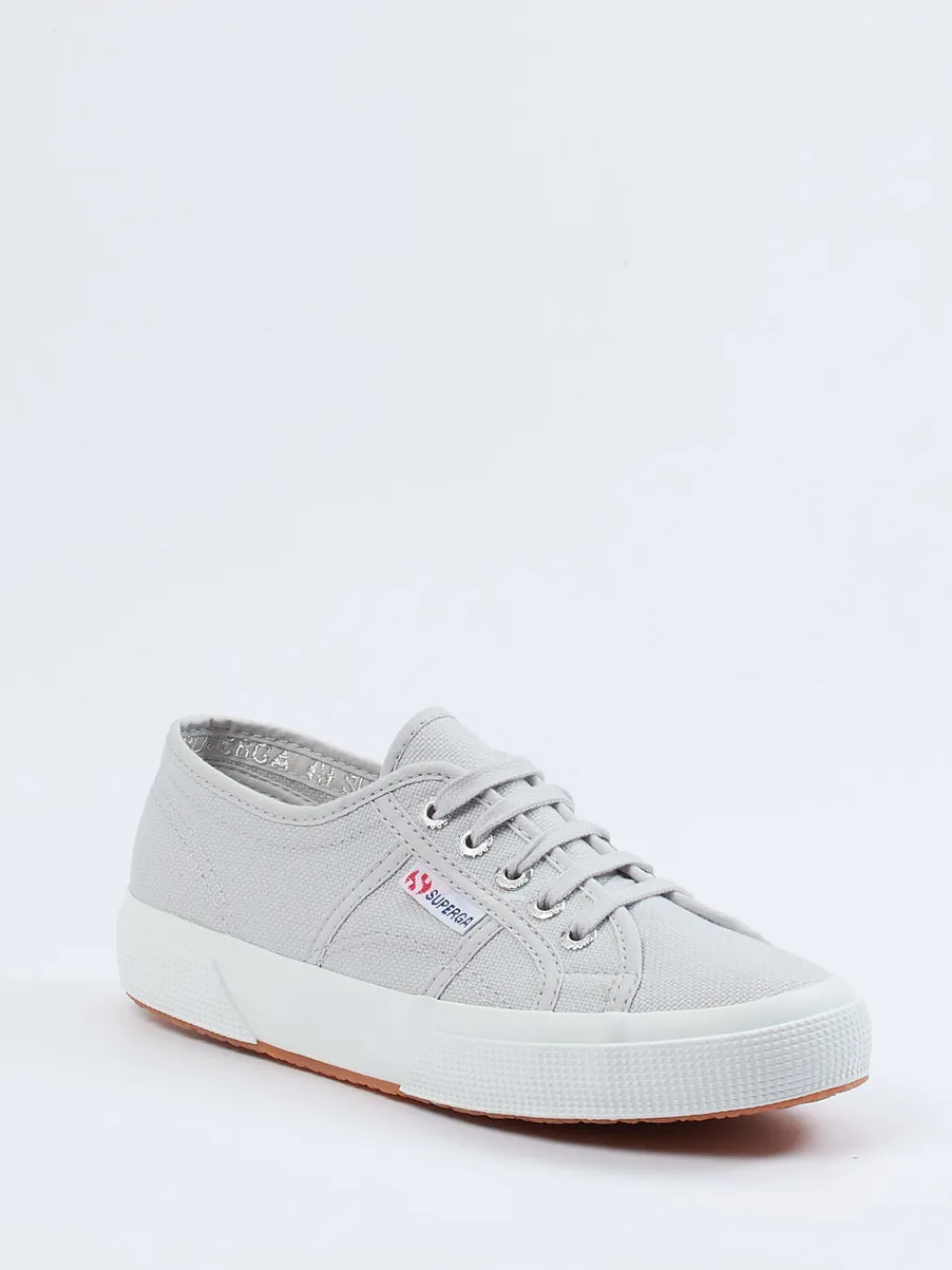 – Canvas-Sneaker aus Baumwolltextil hell-Superga New