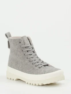 – Schnürboots aus Filztextil Hell-Superga Clearance