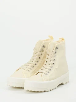 – Schnürboots aus Lammleder in-Superga New