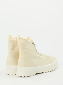 – Schnürboots aus Lammleder in-Superga New