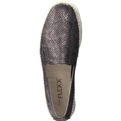 – Slipper aus Leder in Metallic--The Flexx Best