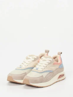 – Chunky Sneaker aus Nubukleder beige-THE HOFF BRAND Hot