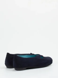 – Ballerinas aus Veloursleder dunkel-Thierry Rabotin Clearance