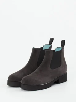 – Chelsea Boots aus Veloursleder anthrazit-Thierry Rabotin Online