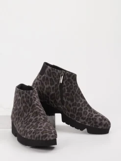 – Stiefelette aus Veloursleder-Thierry Rabotin Discount