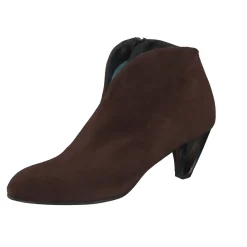 – Stiefeletten aus Veloursleder Dunkel-Thierry Rabotin Outlet