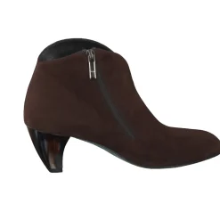 – Stiefeletten aus Veloursleder Dunkel-Thierry Rabotin Outlet