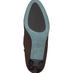 – Stiefeletten aus Veloursleder Dunkel-Thierry Rabotin Outlet